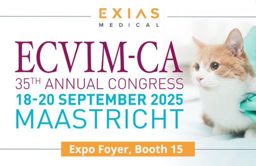EXIAS at the ECVIM-CA in Maastricht